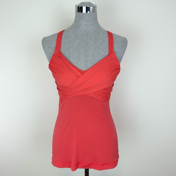 Lululemon Wrap it Up Tank in Alarming Red - Picture 6 of 7